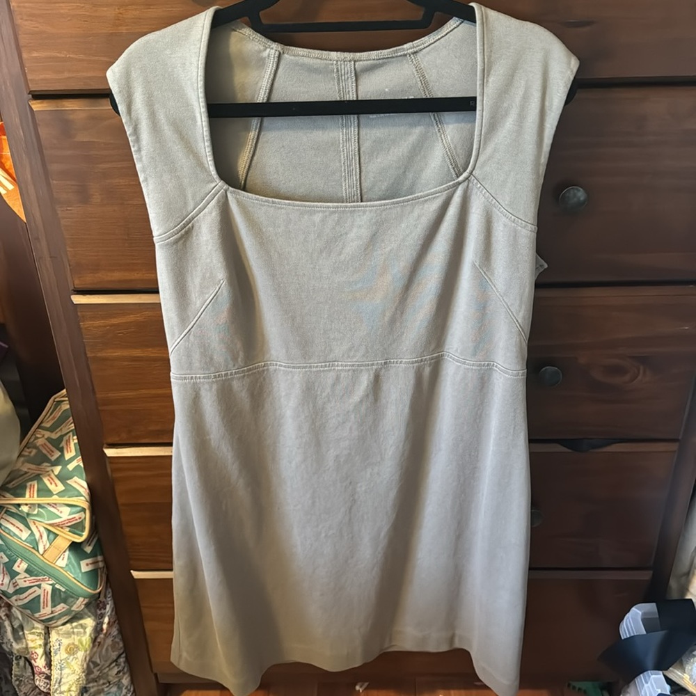 Everlane The 90s Mini Dress In clay size XL